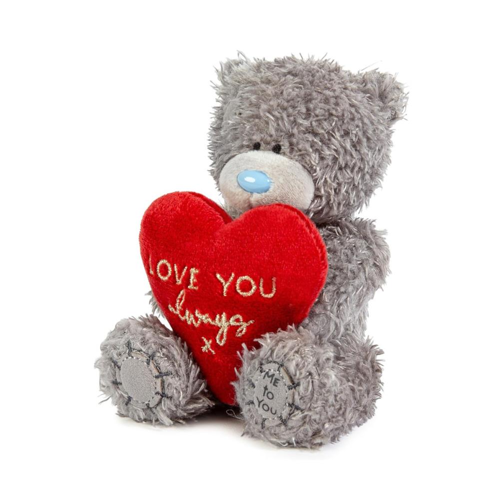 4" Love You Always Padded Heart Me to You Bear Extra Image 1